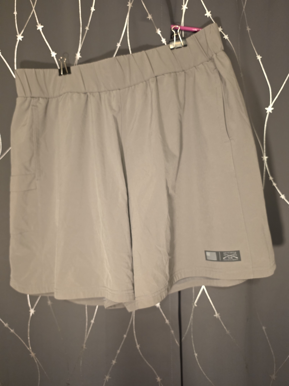 Grunt Style light gray athletic short